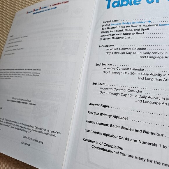 4/$25 Summer K-1 Bridge Activities - Learning Numbers and Letters - Picture 3 of 13